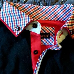 Perruzo rugby-style long sleeved shirt